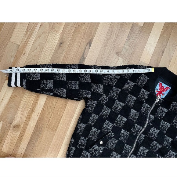 ADAPTATION Reversible Check Bomber Jacket - Picture 14 of 16